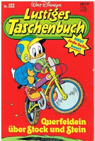 Lustiges Taschenbuch - LTB - 122 - Querfeldein über Stock und Stein