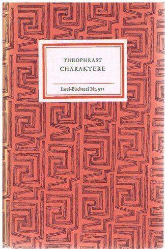 Charaktere. Insel-Bücherei Nr. 971