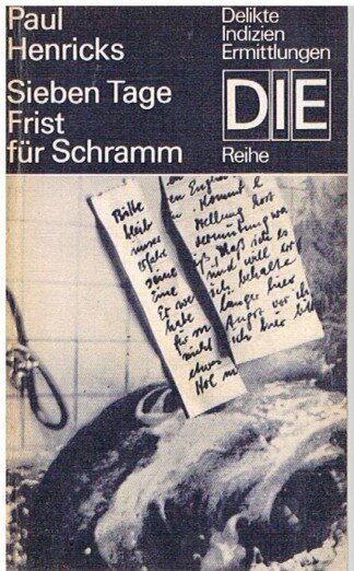 Sieben Tage Frist für Schramm