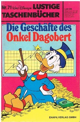 Lustige Taschenbücher - LTB - Nr: 71 - Die Geschäfte des Onkel Dagobert