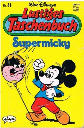 Lustige Taschenbücher - LTB - Nr: 34 - Supermicky