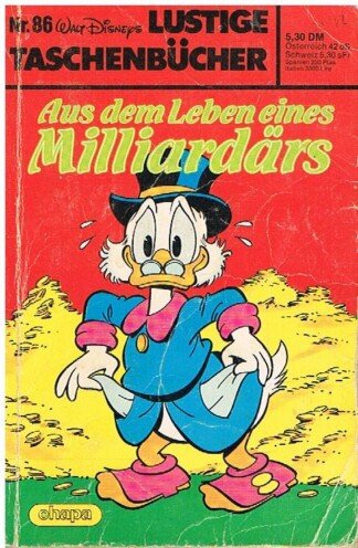 Lustige Taschenbücher - LTB - Nr: 86 - Aus dem Leben eines Milliardärs