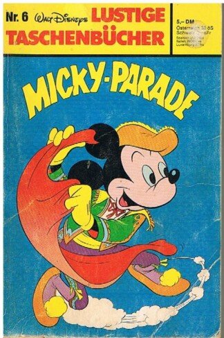Lustige Taschenbücher - LTB - Nr: 6 - Micky-Parade