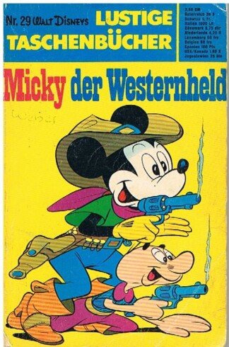 Lustige Taschenbücher - LTB - Nr: 29 - Micky der Westernheld