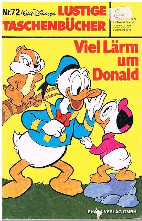 Lustige Taschenbücher - LTB - Nr: 72 - Viel Lärm um Donald
