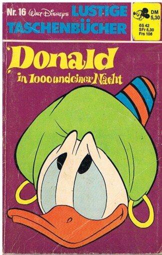 Lustige Taschenbücher - LTB - Nr: 16 - Donald in 1000 und einer Nacht