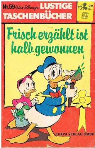 Lustige Taschenbücher - LTB - Nr: 59 - Frisch erzählt ist halb gewonnen