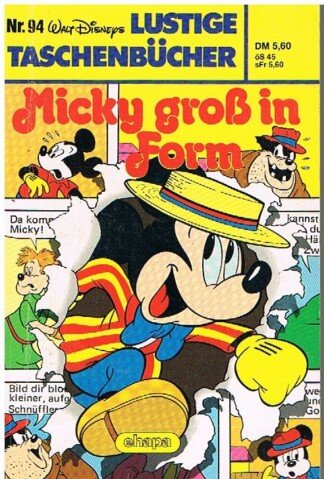 Lustige Taschenbücher - LTB - Nr. 94 - Micky groß in Form
