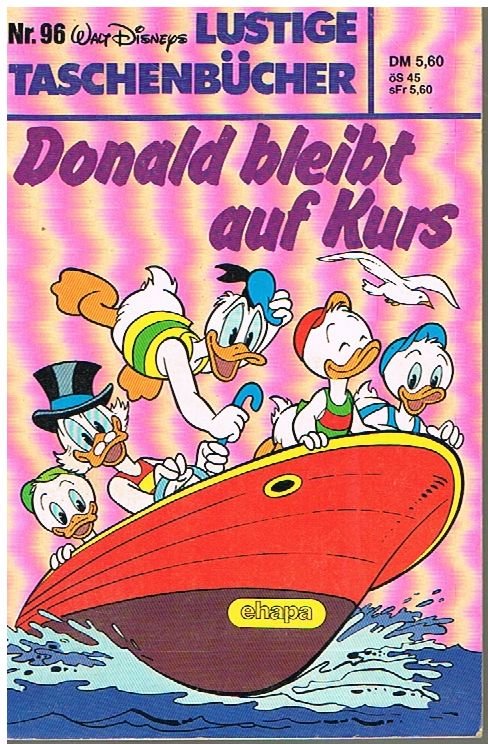Lustige Taschenbücher - LTB - Nr: 96 -Donald bleibt auf Kurs