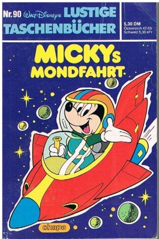 Lustige Taschenbücher - LTB - Nr. 90 - Mickys Mondfahrt