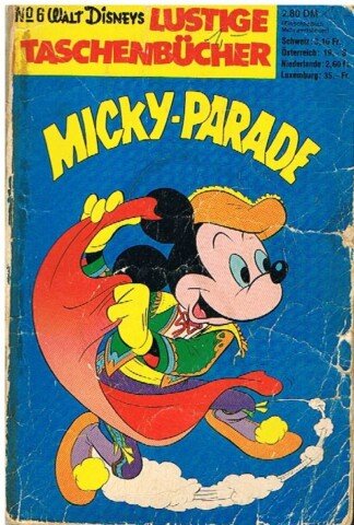Lustige Taschenbücher - LTB - Nr: 6 - Micky-Parade