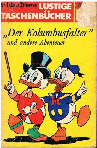 Lustige Taschenbücher - LTB - Nr. 1 - "Der Kolumbusfalter" und andere Abenteuer