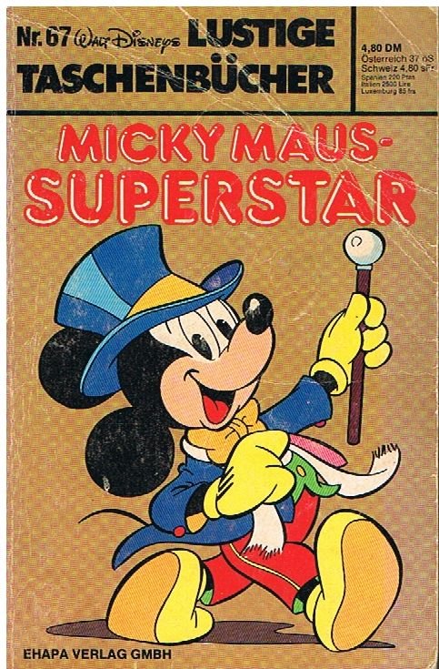 Lustige Taschenbücher - LTB - Nr. 67 - Micky Maus-Superstar