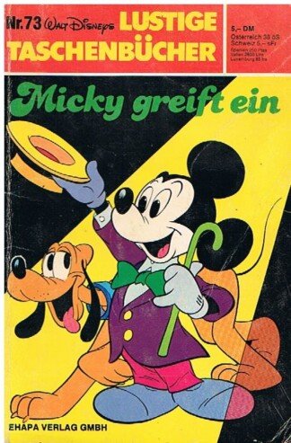 Lustige Taschenbücher - LTB - Nr: 73 - Micky greift ein