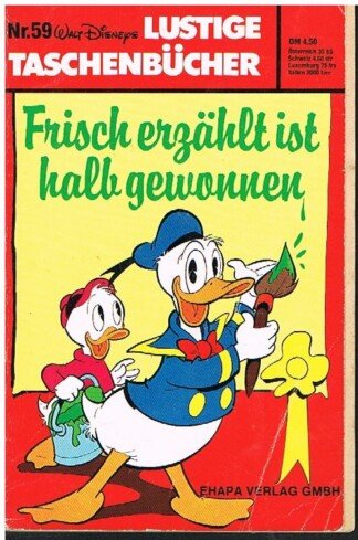Lustige Taschenbücher - LTB - Nr: 59 - Frisch erzählt ist halb gewonnen