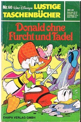 Lustige Taschenbücher - LTB - Nr: 60 - Donald ohne Furcht und Tadel