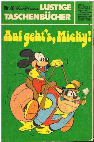 Lustige Taschenbücher - LTB - Nr: 40 - Auf gehts Micky!