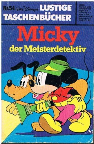 Lustige Taschenbücher - LTB - Nr: 54 - Micky der Meisterdetektiv