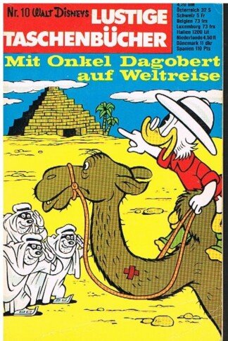 Lustige Taschenbücher - LTB - Nr. 10 - Mit Onkel Dagobert auf Weltreise