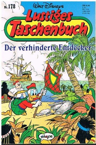 Lustiges Taschenbuch - LTB - Nr: 178 - Der verhinderte Entdecker