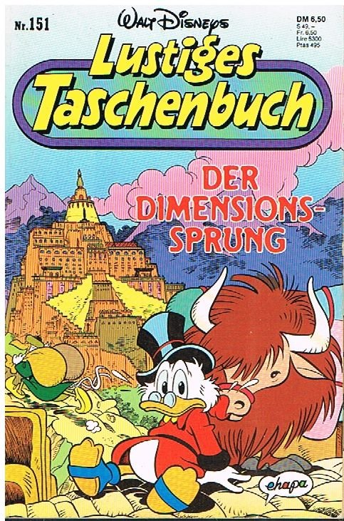 Lustiges Taschenbuch - LTB - Nr: 151 - Der Dimensionssprung