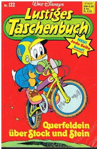 Lustiges Taschenbuch - LTB - 122 - Querfeldein über Stock und Stein