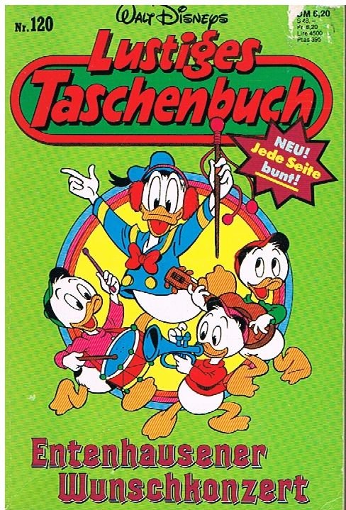 Lustiges Taschenbuch - LTB - Nr. 120 - Entenhausener Wunschkonzert