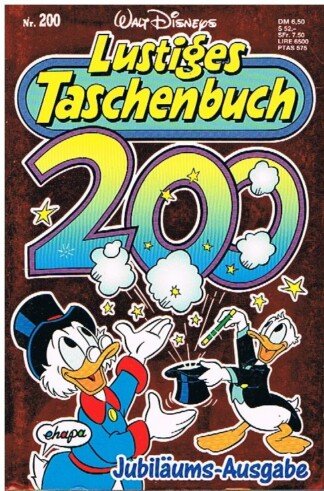 Lustiges Taschenbuch - LTB - Nr: 200 - Jubiläums-Ausgabe