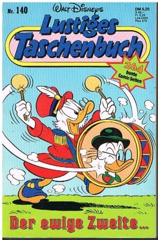 Lustiges Taschenbuch - LTB - Nr: 140 - Der ewige Zweite ...