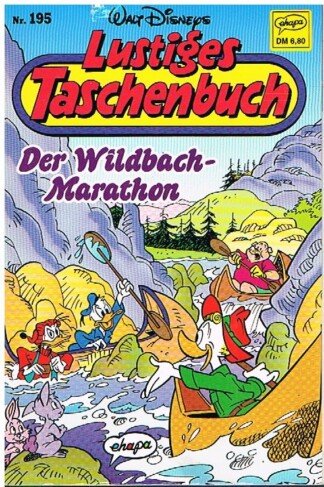 Lustiges Taschenbuch - LTB - Nr: 195 - Der Wildbach-Marathon