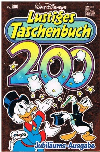 Lustiges Taschenbuch - LTB - Nr: 200 - Jubiläums-Ausgabe