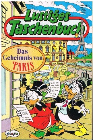 Lustiges Taschenbuch - LTB - Nr: 159 - Das Geheimnis von Paris