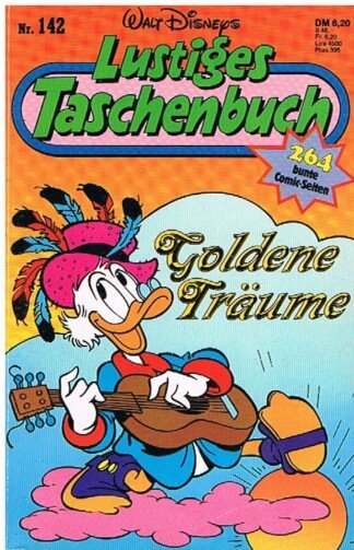 Lustiges Taschenbuch - LTB - Nr: 142 - Goldene Träume