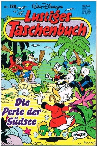 Lustiges Taschenbuch - LTB - Nr: 188 - Die Perle der Südsee