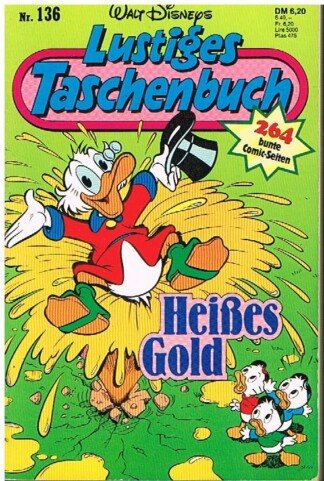 Lustiges Taschenbuch - LTB - Nr: 136 -  Heißes Gold