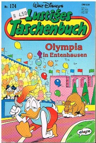 Lustiges Taschenbuch - LTB - Nr: 174 - Olympia in Entenhausen