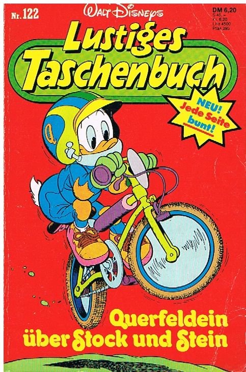 Lustiges Taschenbuch - LTB - 122 - Querfeldein über Stock und Stein