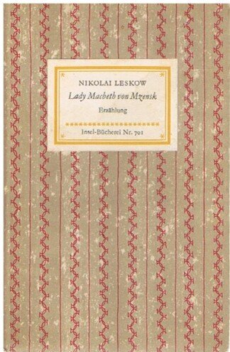 Lady Macbeth von Mzensk - Insel-Bücherei Nr. 701