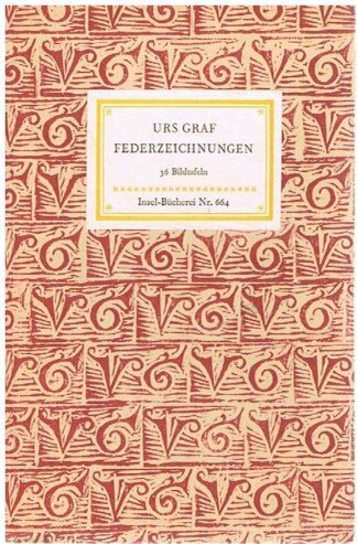 Federzeichnungen - 36 Bildtafeln - Insel-Bücherei 664
