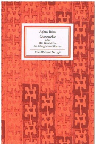 Oroonoko ( Insel-Bücherei 596 )