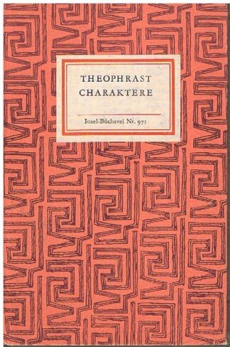 Charaktere. Insel-Bücherei Nr. 971