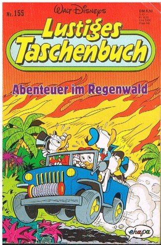 Lustiges Taschenbuch - LTB - Nr. 155 - Abenteuer im Regenwald