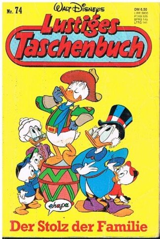 Lustige Taschenbücher - LTB - Nr: 74 - Der Stolz der Familie - Lustiges Taschenbuch