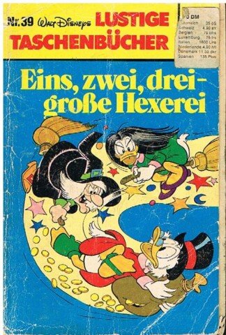 Lustige Taschenbücher - LTB - Nr. 39 - Eins, zwei, drei - große Hexerei