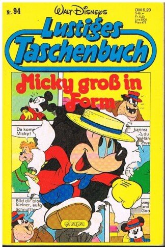Lustige Taschenbücher - LTB - Nr. 94 - Micky groß in Form - Lustiges Taschenbuch