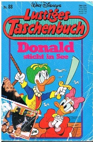 Lustige Taschenbücher - LTB - Nr: 88 - Donald sticht in See - Lustiges Taschenbuch
