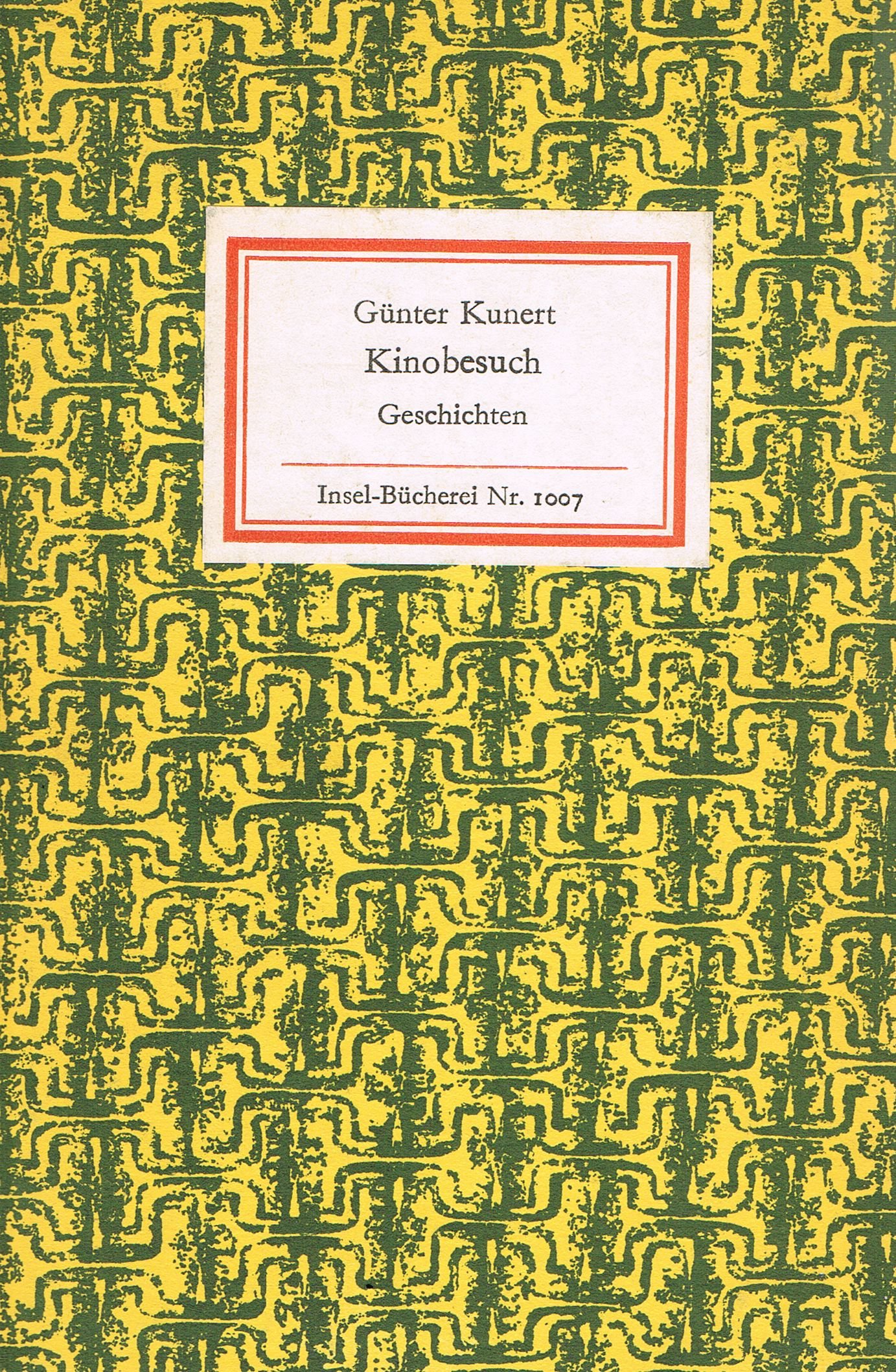 Kinobesuch - Geschichten - Insel-Bücherei Nr. 1007
