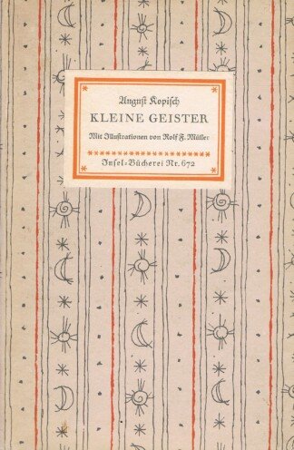 Kleine Geister. Eine Auswahl. Mit Illustrationen von Rolf Felix Müller., Insel-Bücherei Nr. 672