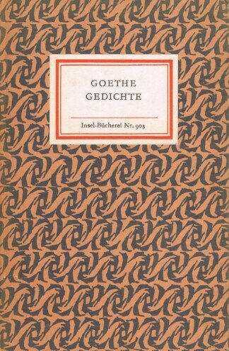 Gedichte - Insel-Bücherei Nr. 903