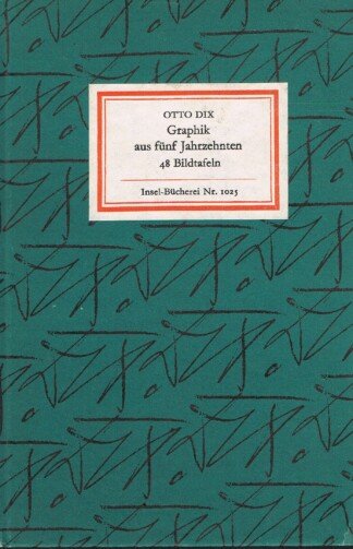 Graphik aus fünf Jahrzehnten - 48 Bildtafeln (Insel Bücherei Nr. 1025)